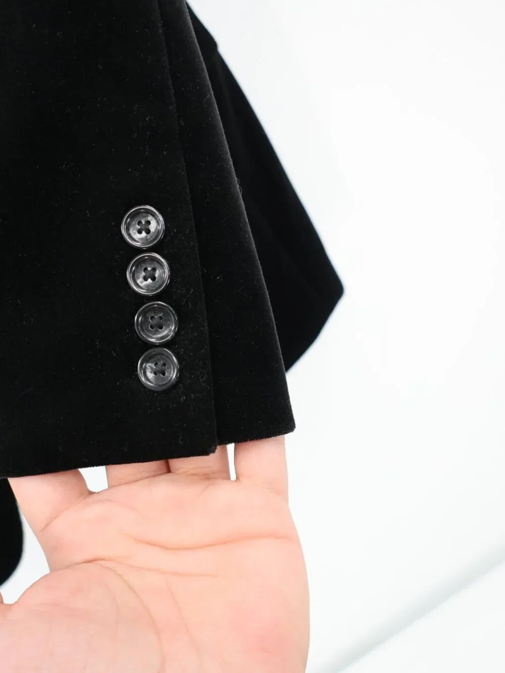 NWT J Crew Sport Coat Mens 38R Ludlow Jacket Velvet Blazer Two Button Black